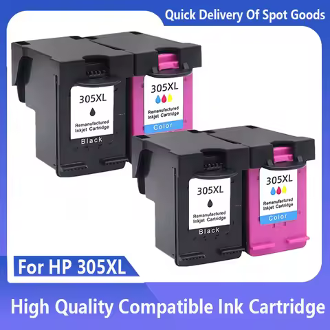For HP 305 XL HP305 hp305xl 305XL ink cartridge Replacement For HP DeskJet 2710 2720 4110 4120 4130 