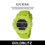 GUESS Men Analog Quartz Silicone Strap GW0050G2 Watch