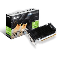 MSI NVIDIA GT730 Low Profile Graphics Card Passive Clock 2GB 902MHz Mem 1600MHz 64-bit DDR3 GT 730
