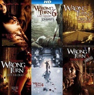 KASET DVD FILM HOROR BARU WRONG TURN-FILM BARU HOROR KASET DVD FILM HOROR WRONG TURN-KOLEKSI CAMPURA