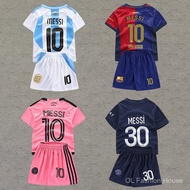 Children's Basas Messi No. 10 jersey Argentina Miami International Big Football jersey Messi jersey