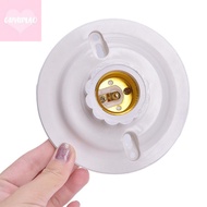 [guyumao] E27 LED Light Bulb Holder Round Socket E27 Base Hanging Lamp Socket Screw Base MY
