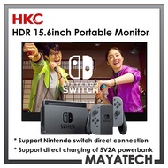 HKC 15.6-inch HDR Monitor NINTENDO Switch Portable Monitor - Support Mobile PC PS4 Projection Second
