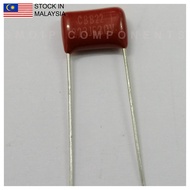 5PCS 223J 22nF 5% 630V, Mylar Polyester Film Capacitor, Pitch 10mm