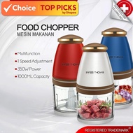 Swiss Thomas Multi-Functional Electric Baby Food Processor Chopper 1000ml 4-Blades Garlic Chilli Mes