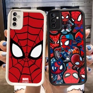 DJ-46 Spiderman Silicone Casing black and white for Samsung A35 A34 S25 S24 A24 A17 A26 A25 FE Ultra