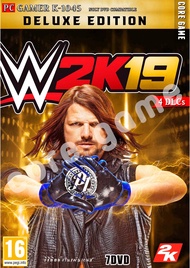 WWE 2K19  Digital Deluxe Edition + 4 DLCs แผ่นและแฟลชไดร์ฟ  เกมส์ คอมพิวเตอร์  Pc และ โน๊ตบุ๊ค