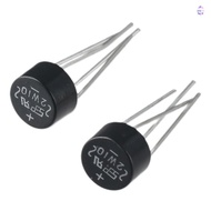 YURUYI 20PCS Silicon Diodes, 2A 1000V DIP-4 2W10 Bridge Rectifier, Durable 2W10 Single Phase DIP-4 R
