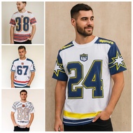 KATUN Cotton Number T-Shirt / Men's Number T-Shirt / Rubgy Number T-Shirt / Retro Number T-Shirt / H