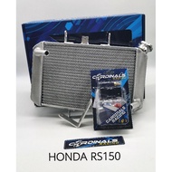 Cardinals Racing Honda RS150 Radiator Tank with Digital Meter Temperature meter