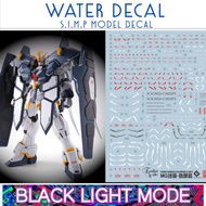 Water Decal MG1/100 Gundam Sandrock EW Armadillo Unit Brand S.I.M.P. Model (Glow In The Blacklight)​
