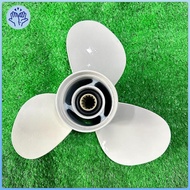 [Wishshopezxh] Outboard Propeller Sturdy 69W-45945-00-el Simple Installation Attachment Aluminum All