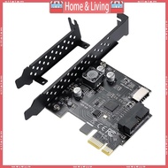 ci PCI-Express 3 0 Riser Card USB 3 2 Gen1 TYPE-E（A-KEY）to USB 3 0 20Pin Expansion
