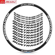 【Flexman】READU貼紙BONTRAGER LINE comp40山地車輪組貼崔克車輪車圈改色貼