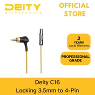 Deity Microphones C16 Locking 3.5mm to 4-Pin Timecode Cable
