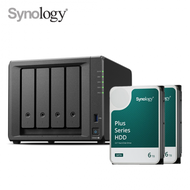 群暉 Synology DS923+ 網路儲存伺服器 搭HAT3310-6T*2