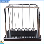 deveodo Funy Cradle Pendulum Cradle Pendulum Decoration Fun Science Physics Learning Toy Newton Crad