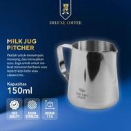 One Two Cups Milk Jug Latte Art Espresso Coffee Latte Art Barista Milk Pitcher