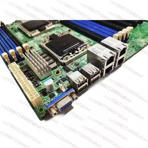 Virtue Preowned FOR MSI MS-S0131 V2.0 Motherboard LGA1356 6 SATA Plus 8 SAS Four Gigabit 128GB Stabl