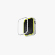 UNIQ MODUO WATCH CASE WITH INTERCHARGEABLE PC เคส APPLE WATCH 9 / 8 / 7 / 6 / 5 / 4 / SE 1 / SE 2 ขนาด 40 / 41MM - LIME/WHITE
