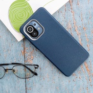 Premium Faux Leather Phone Case For Xiaomi Mi 11 Lite 5G NE M2011K2C M2011K2G 2109119DG Rubber Raise