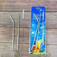 STAINLESS STRAW SET + POUCH