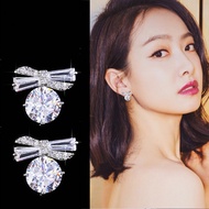 Local Ribbon Diamond Earring