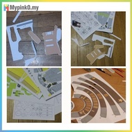 Mypink Cruise Ship Paper Model Cruise Ship 3D Paper Model DIY Puzzle Manual Papercrafts MY