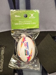 2026香港七人欖球賽 Gilbert 欖球迷你欖球鎖匙扣