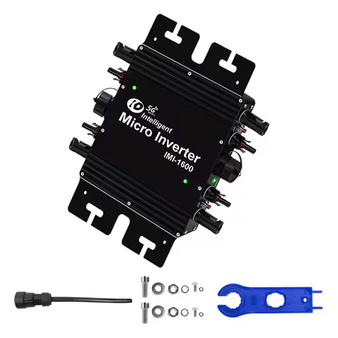 1600W Solar Micro Inverter MPPT WiFi Grid tie Micro Inverter 22-50VDC 230VAC 120VAC For Solar Panel