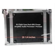 8RU Power Amplifier Audio Processor PROCASE 8U Flight Case Rack