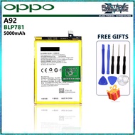 Battery for Oppo A92 Model BLP781 5000mAh Capacity