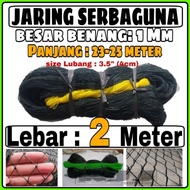 SUPER PROMO jaring ayam lebar 2 meter x panjang 25 meter / waring