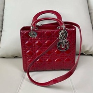 Dior Lady dior 五格戴妃包銀扣