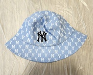MLB NY Yankees bucket hat 藍白色漁夫帽