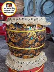 Trống múa lân hàng cao cấp trẻ em Trống lân cho bé kiểu dáng mini tặng kèm Dùi trống