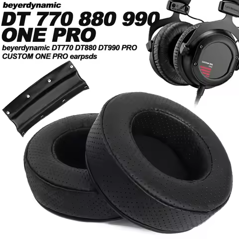 Earphone pads For Beyerdynamic CUSTOM ONE PRO PLUS DT770 DT880 PRO DT990 PRO MMX 300 PRO replacement