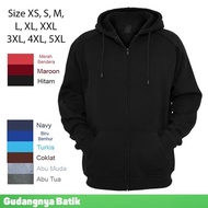 Big Size Plain Jacket Size S, M, L, XL, 2XL, 3XL, 4XL, 5XL