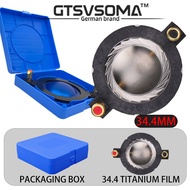 GTSVSOMA™ แท้ 34.4MM เสียงแหลม Tweeter voice 34.4MM Tweeter Titanium film core High-end voice coil โปรแกรมควบคุมเสียงลำโพงไทเทเนียม Voiceม้วนขดลวดทวีตเตอร์