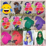 nour aisya fareeda stock Tudung Fareeda
