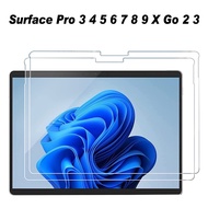 Screen Protector for Microsoft Surface Pro 9 5G 2022 8 X 13 inch 7 Plus 6 5 4 12.3" Tempered Glass for Surface Go 3 2 2020 10.5"