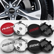 RAYS 4pcs 60mm car hub cap center cap Rim cap car modification accessories