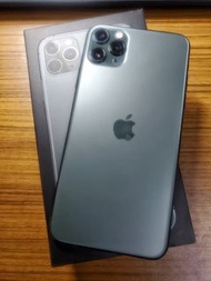 Apple iPhone 11 Pro Max 夜幕綠色 256G 電池健康度98％