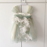 HIJAU Preloved sage green children's dress