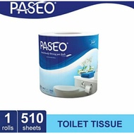 Paseo Elegant Bathroom Roll Non Emboss Toilet Tissue 510s 2ply