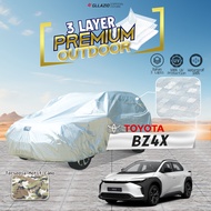 Car Cover TOYOTA BZ4X - Premium 3-Layer Heat-Resistant, Rainproof, Fade-Resistant
