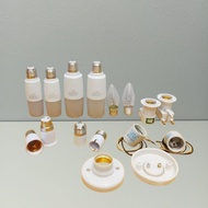 LED bulb mentol + bulb holder / lamp converter e27 & b22