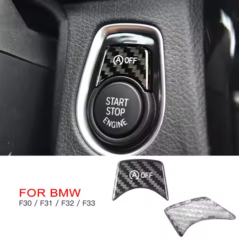 Engine Start Stop OFF Button Replace Cover Trim Sticker Trim Car Styling For BMW 3 4 Series F30 F31 