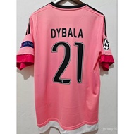 Retro 15/16 JUV Away Soccer Jersey High Quality POGBA DYBALA Customized Football Shirt