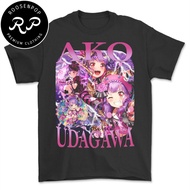 Ako Udagawa Bang Dream Roselia Anime T-Shirt Anime T-Shirt Anime T-Shirt Standard Distro